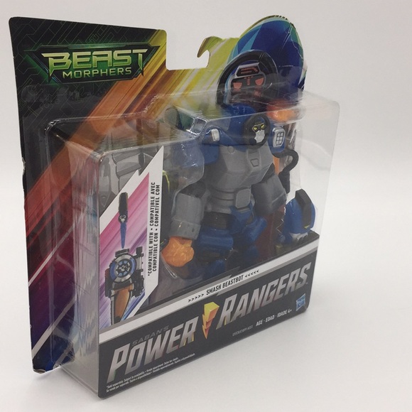 Power Rangers Beast Morphers Smash Beastbot Action Figure New in Package - Picture 10 of 11